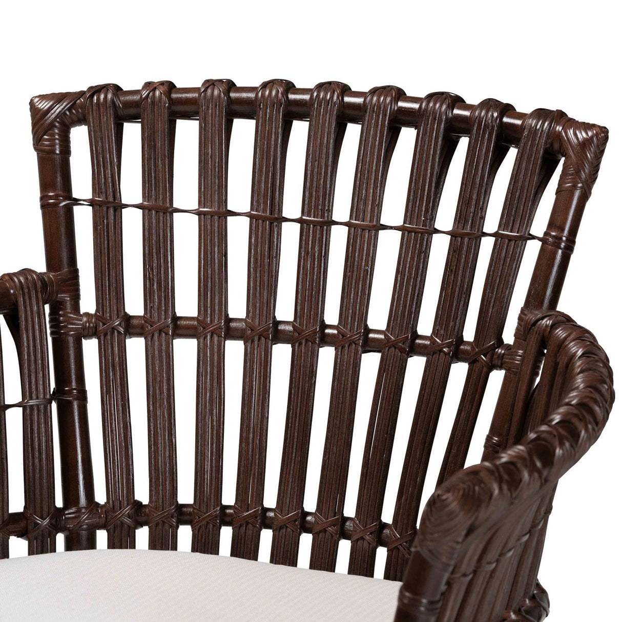   Modern European furniture - Dark Brown Bohemian Accent Chair - www.oroa.com | Oroa.com