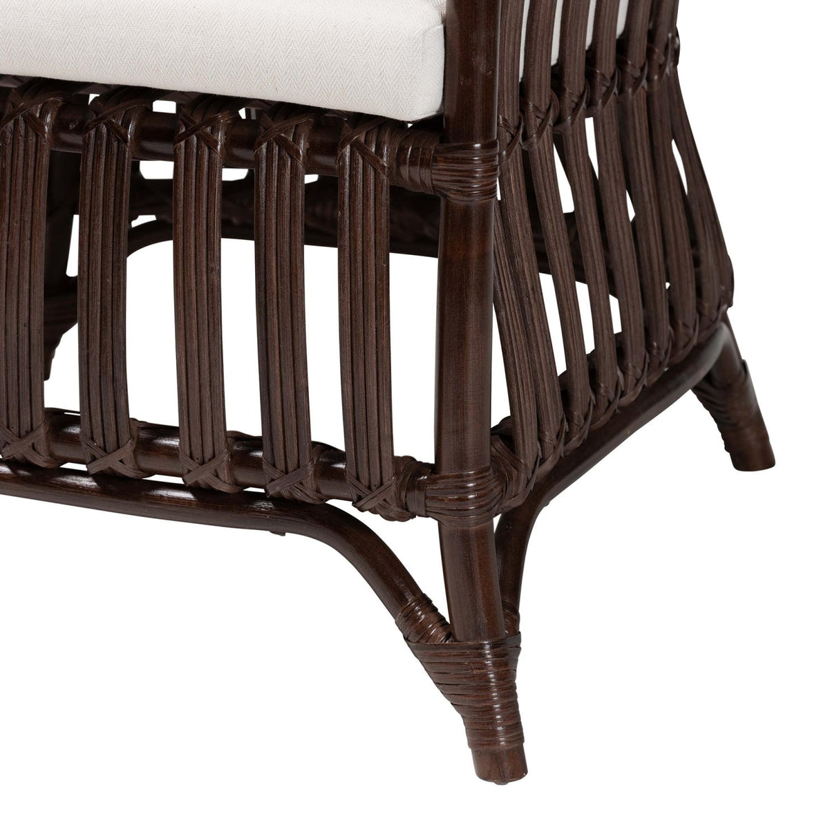   Modern European furniture - Dark Brown Bohemian Accent Chair - www.oroa.com | Oroa.com