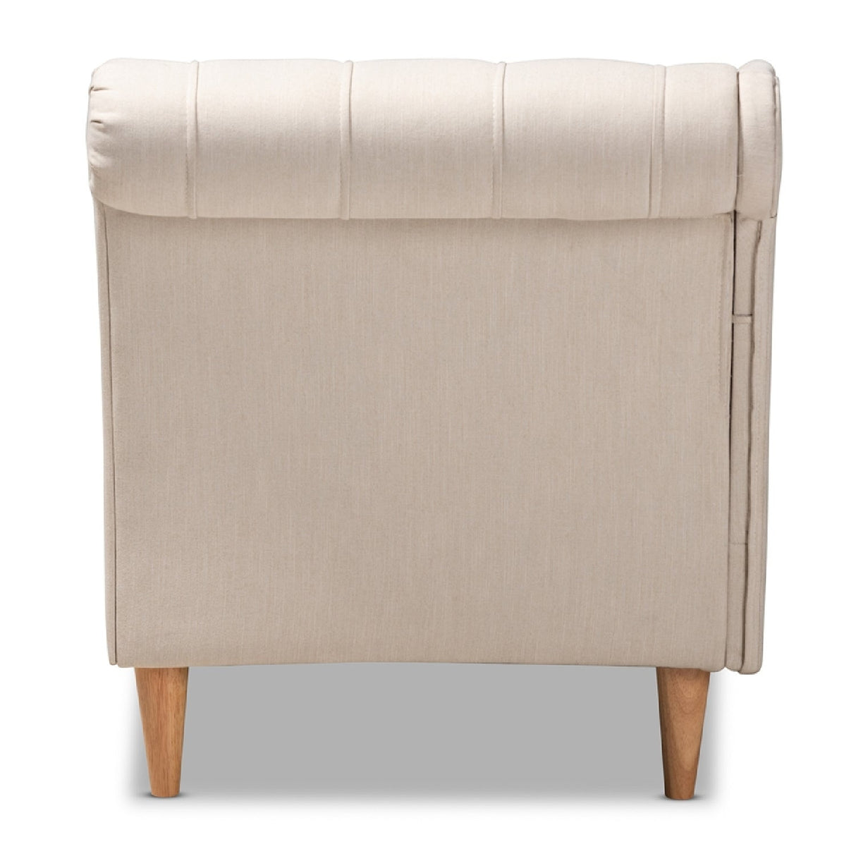   Modern European furniture - Scroll Back Tufted Chaise Lounge - www.oroa.com | Oroa.com