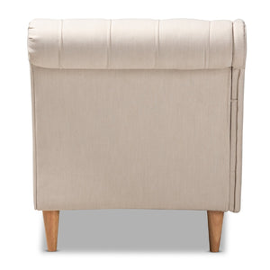  Modern European furniture - Scroll Back Tufted Chaise Lounge - www.oroa.com | Oroa.com