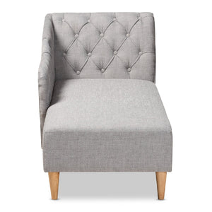   Modern European furniture - Scroll Back Tufted Chaise Lounge - www.oroa.com | Oroa.com