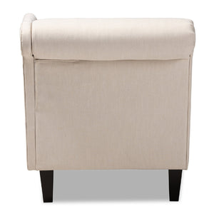   Modern European furniture - Tufted Fabric Chaise Lounge - www.oroa.com | Oroa.com