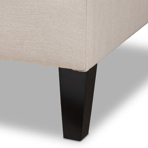   Modern European furniture - Tufted Fabric Chaise Lounge - www.oroa.com | Oroa.com
