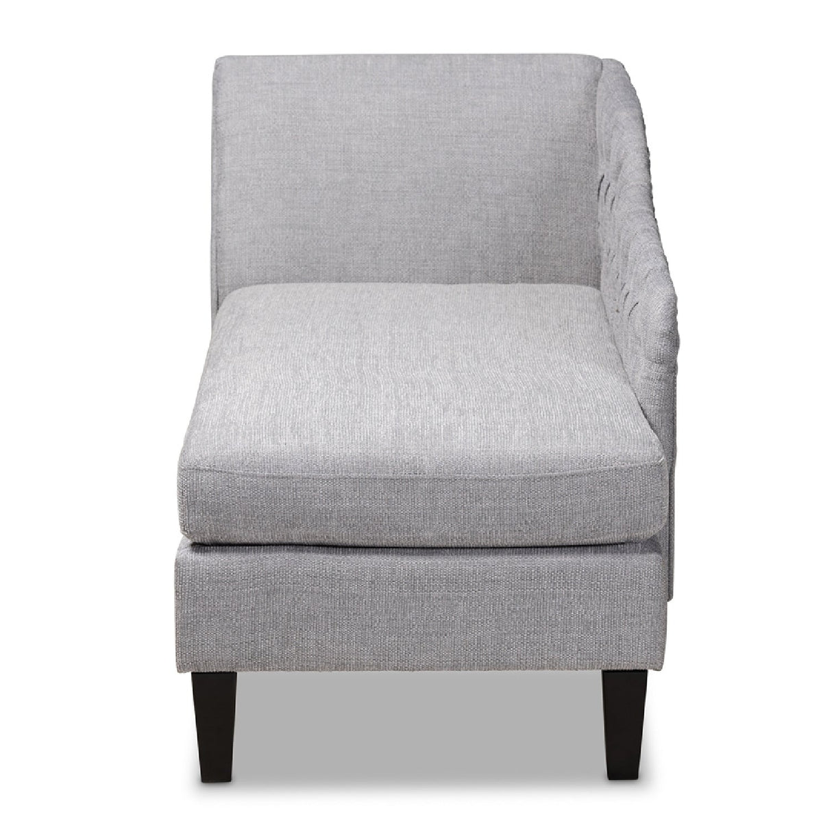   Modern European furniture - Tufted Fabric Chaise Lounge - www.oroa.com | Oroa.com