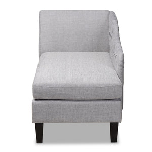   Modern European furniture - Tufted Fabric Chaise Lounge - www.oroa.com | Oroa.com