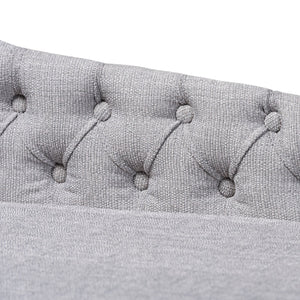   Modern European furniture - Tufted Fabric Chaise Lounge - www.oroa.com | Oroa.com
