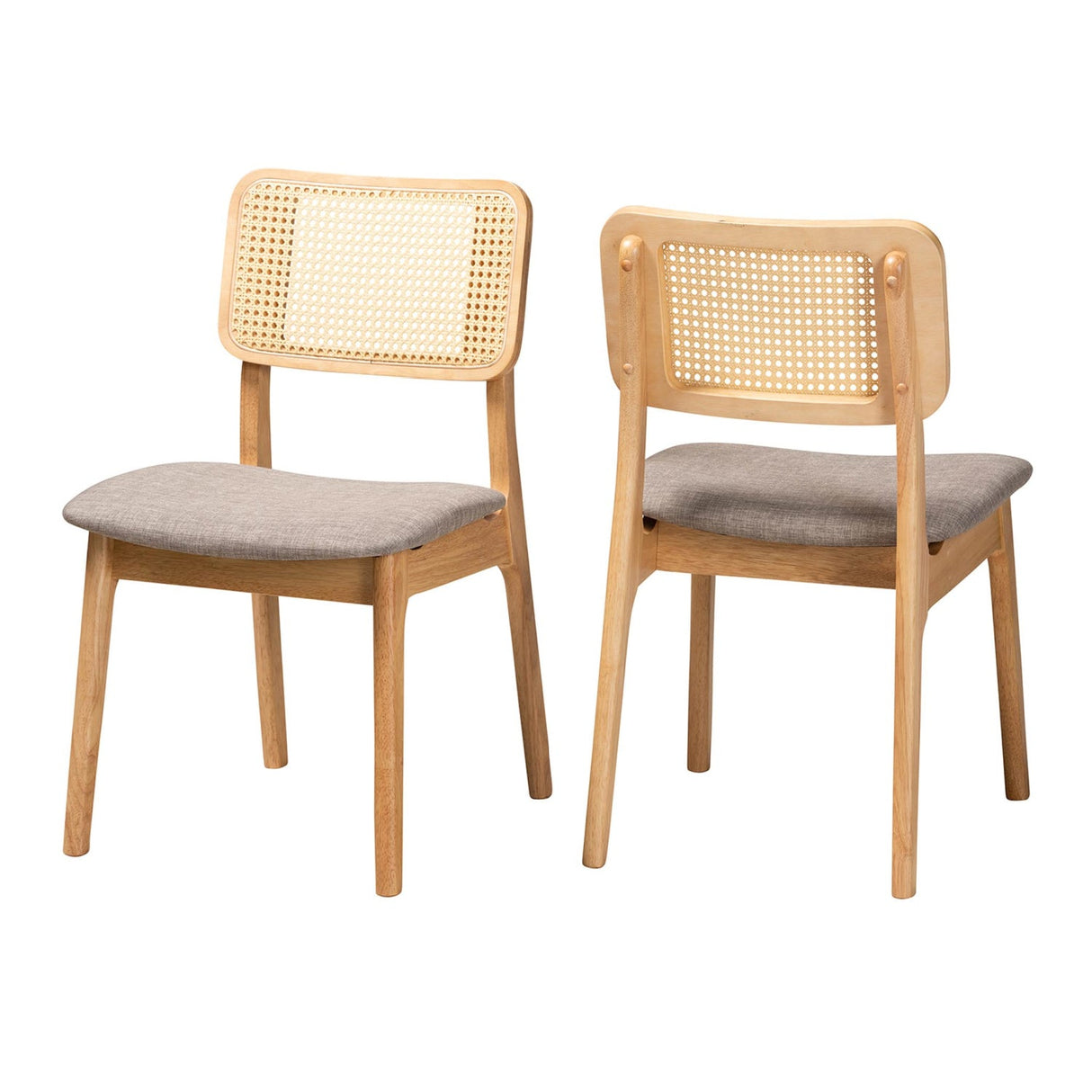   Modern European furniture - Woven Rattan Back Dining Chairs 2 - www.oroa.com | Oroa.com
