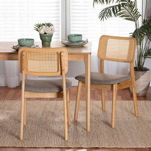   Modern European furniture - Woven Rattan Back Dining Chairs 2 - www.oroa.com | Oroa.com