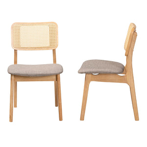   Modern European furniture - Woven Rattan Back Dining Chairs 2 - www.oroa.com | Oroa.com