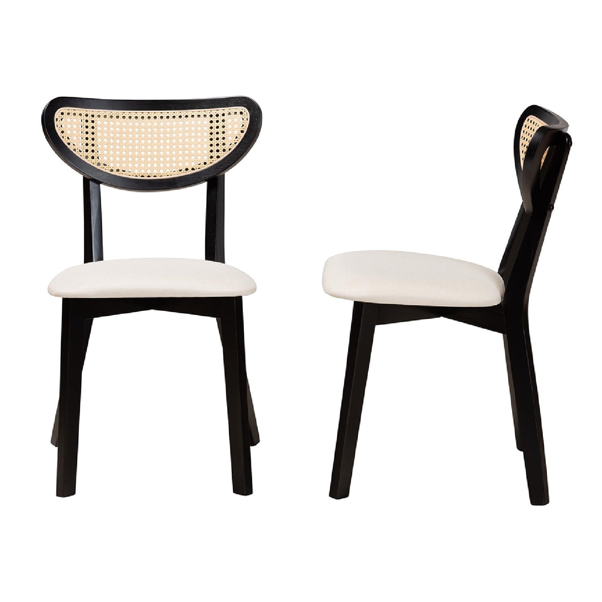   Modern European furniture - Crescent Rattan Back Dining Chairs 2 - www.oroa.com | Oroa.com