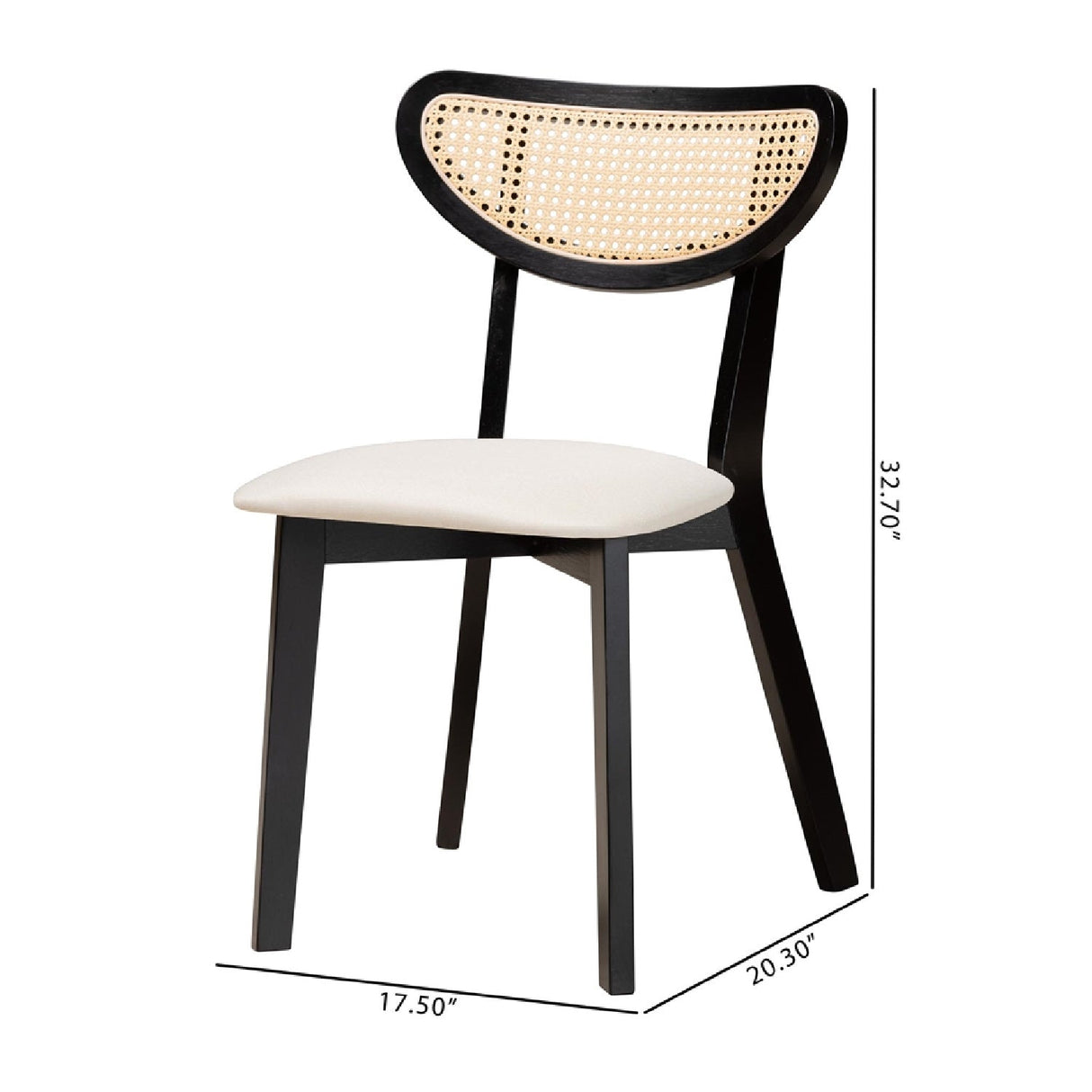   Modern European furniture - Crescent Rattan Back Dining Chairs 2 - www.oroa.com | Oroa.com