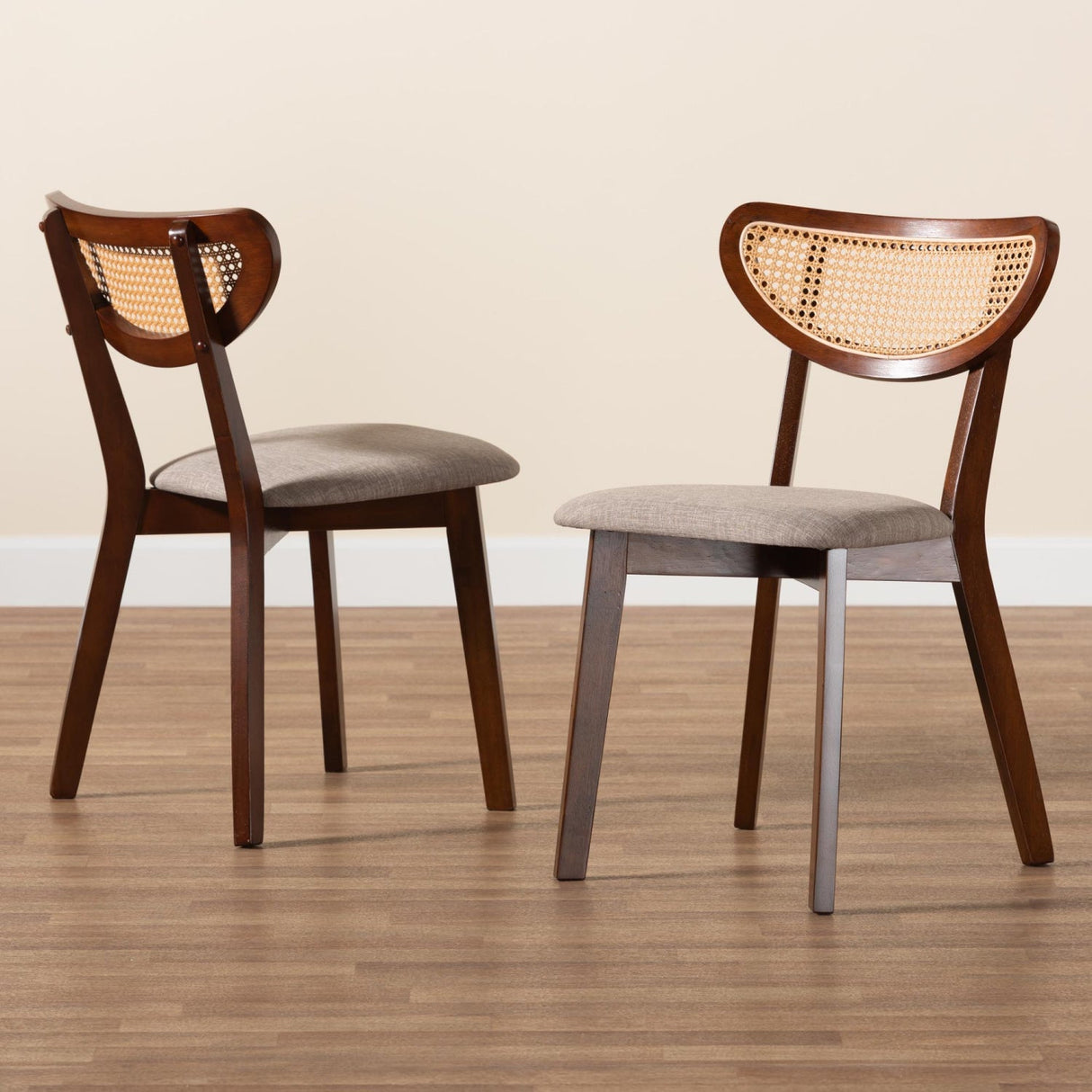   Modern European furniture - Crescent Rattan Back Dining Chairs 2 - www.oroa.com | Oroa.com