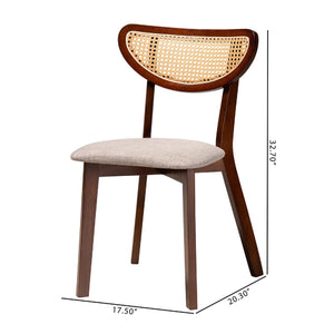   Modern European furniture - Crescent Rattan Back Dining Chairs 2 - www.oroa.com | Oroa.com