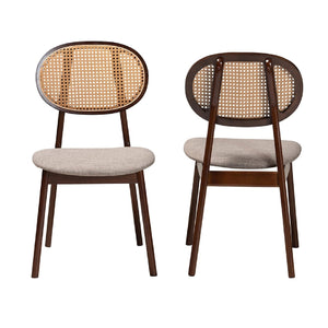   Modern European furniture - Mid Century Padded Wooden Dining Chairs 2 - www.oroa.com | Oroa.com