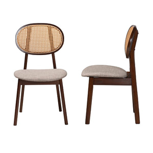   Modern European furniture - Mid Century Padded Wooden Dining Chairs 2 - www.oroa.com | Oroa.com