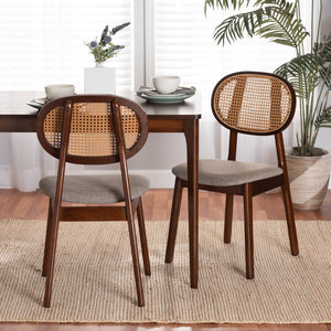   Modern European furniture - Mid Century Padded Wooden Dining Chairs 2 - www.oroa.com | Oroa.com