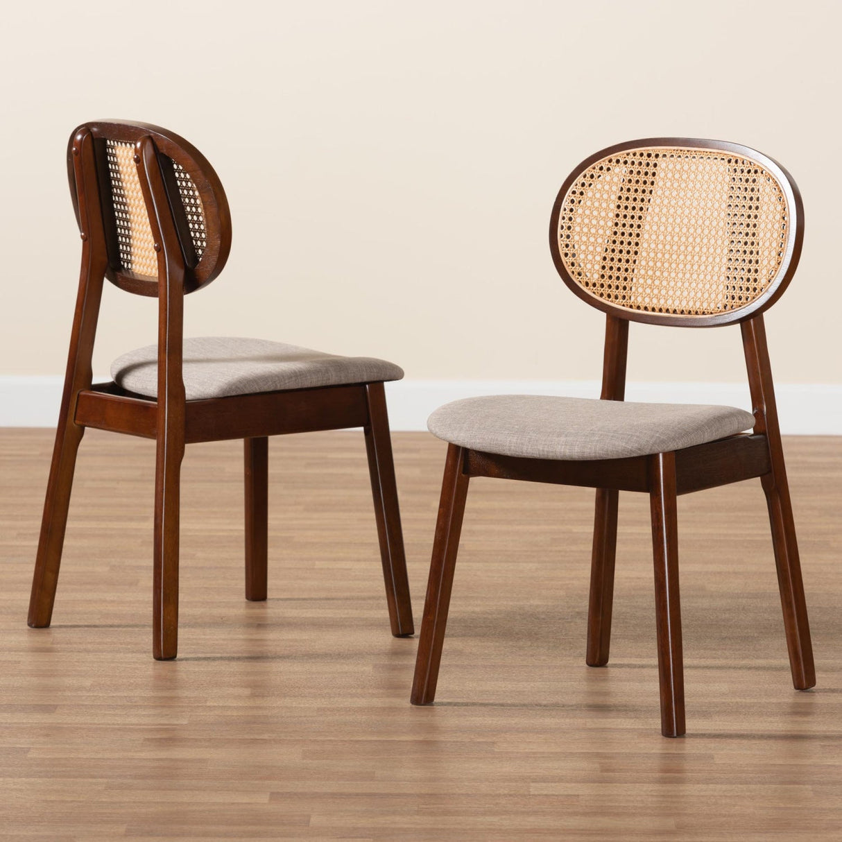   Modern European furniture - Mid Century Padded Wooden Dining Chairs 2 - www.oroa.com | Oroa.com