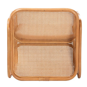   Modern European furniture - Rattan Cane Cushioned Lounge Chair - www.oroa.com | Oroa.com