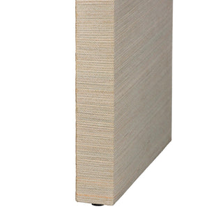   Modern European furniture - Natural Grasscloth 3 Drawer Console Table - www.oroa.com | Oroa.com