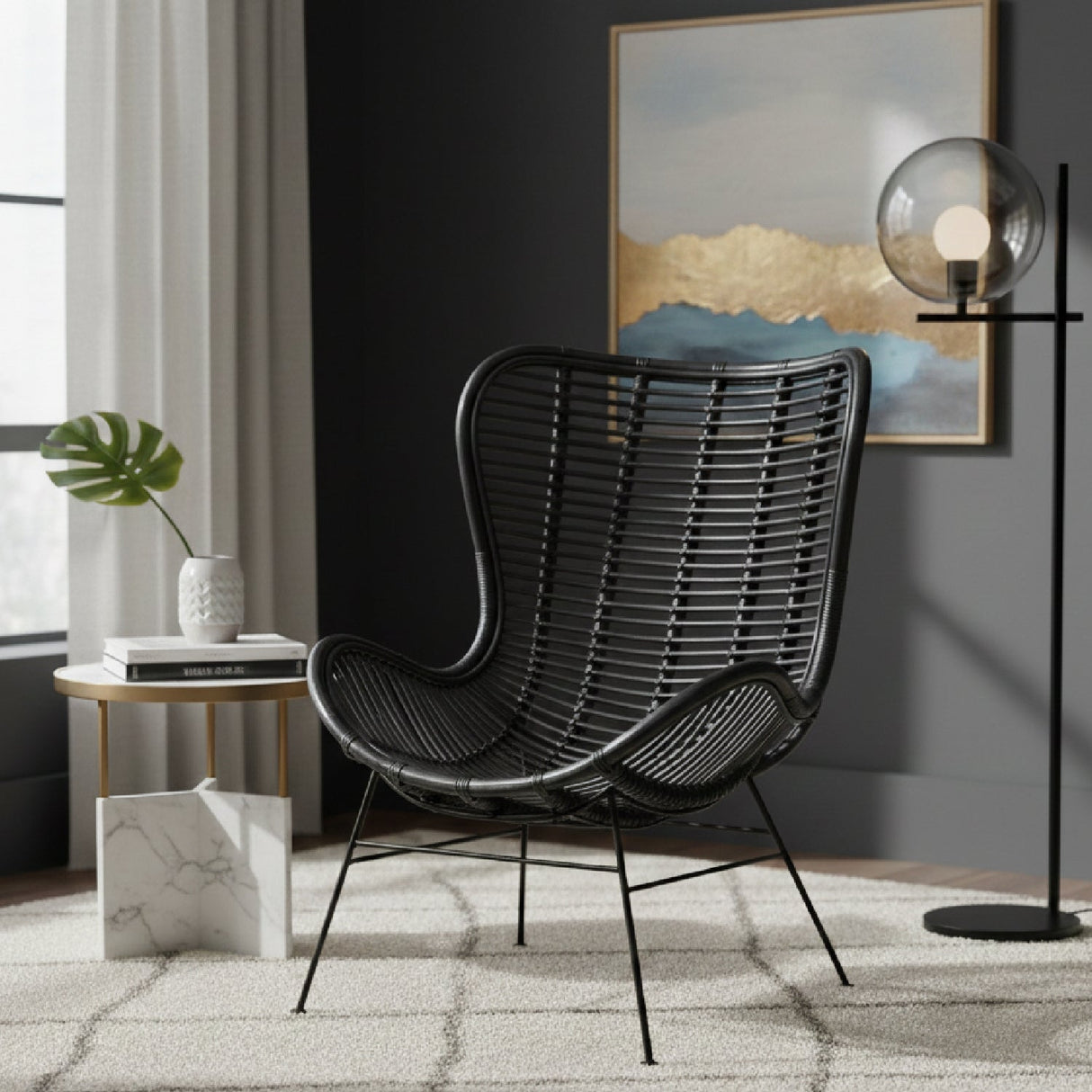   Modern European furniture - Rattan Bohemian Accent Chair - www.oroa.com | Oroa.com