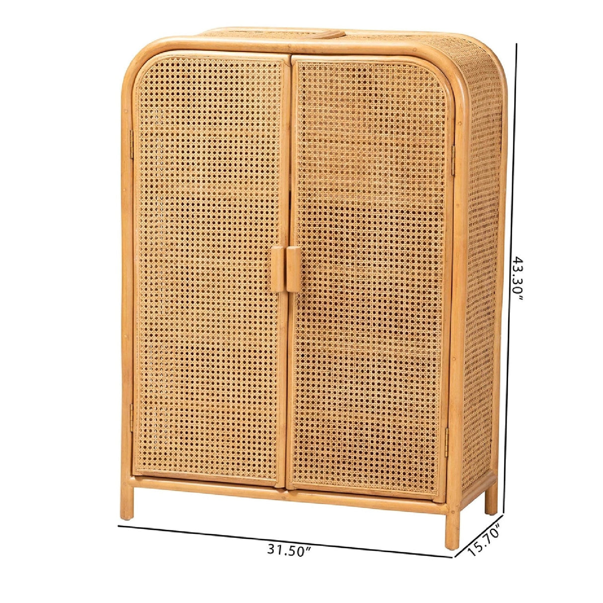   Modern European furniture - Rattan Bohemian Storage Cabinet - www.oroa.com | Oroa.com