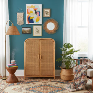   Modern European furniture - Rattan Bohemian Storage Cabinet - www.oroa.com | Oroa.com