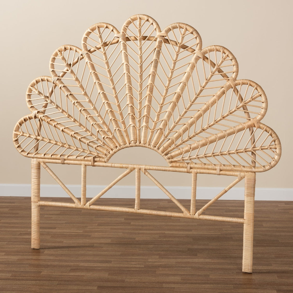   Modern European furniture - Rattan Rods Queen Size Headboard - www.oroa.com | Oroa.com