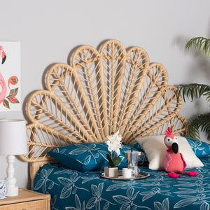   Modern European furniture - Rattan Rods Queen Size Headboard - www.oroa.com | Oroa.com