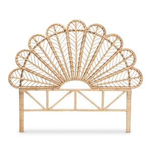   Modern European furniture - Rattan Rods Queen Size Headboard - www.oroa.com | Oroa.com
