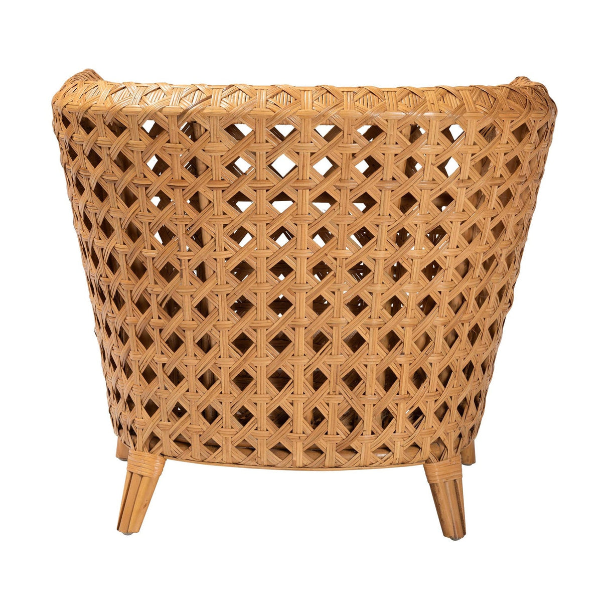   Modern European furniture - Diamond Weave Rattan Accent Chair - www.oroa.com | Oroa.com