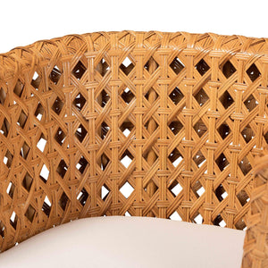   Modern European furniture - Diamond Weave Rattan Accent Chair - www.oroa.com | Oroa.com