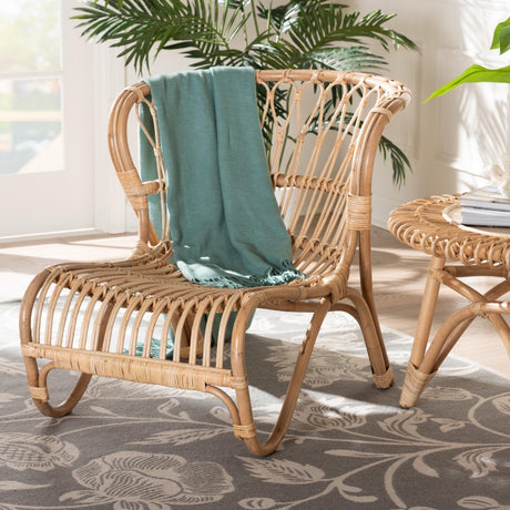   Modern European furniture - Rattan Openwork Accent Chair - www.oroa.com | Oroa.com