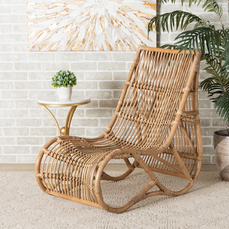   Modern European furniture - Rattan High Back Lounge Chair - www.oroa.com | Oroa.com