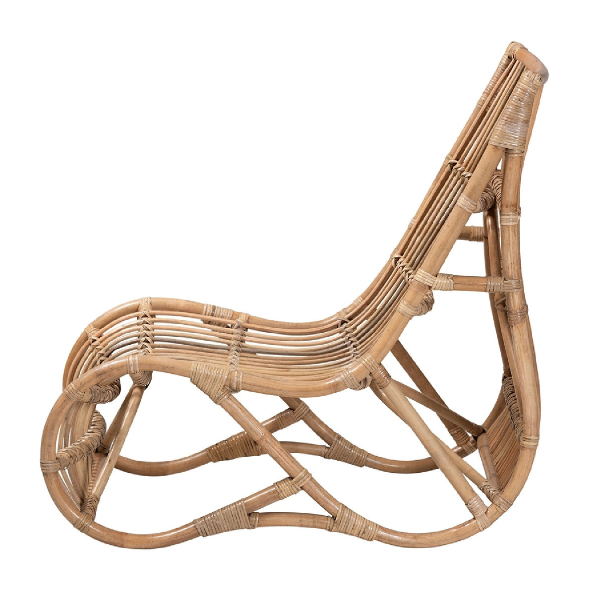   Modern European furniture - Rattan High Back Lounge Chair - www.oroa.com | Oroa.com