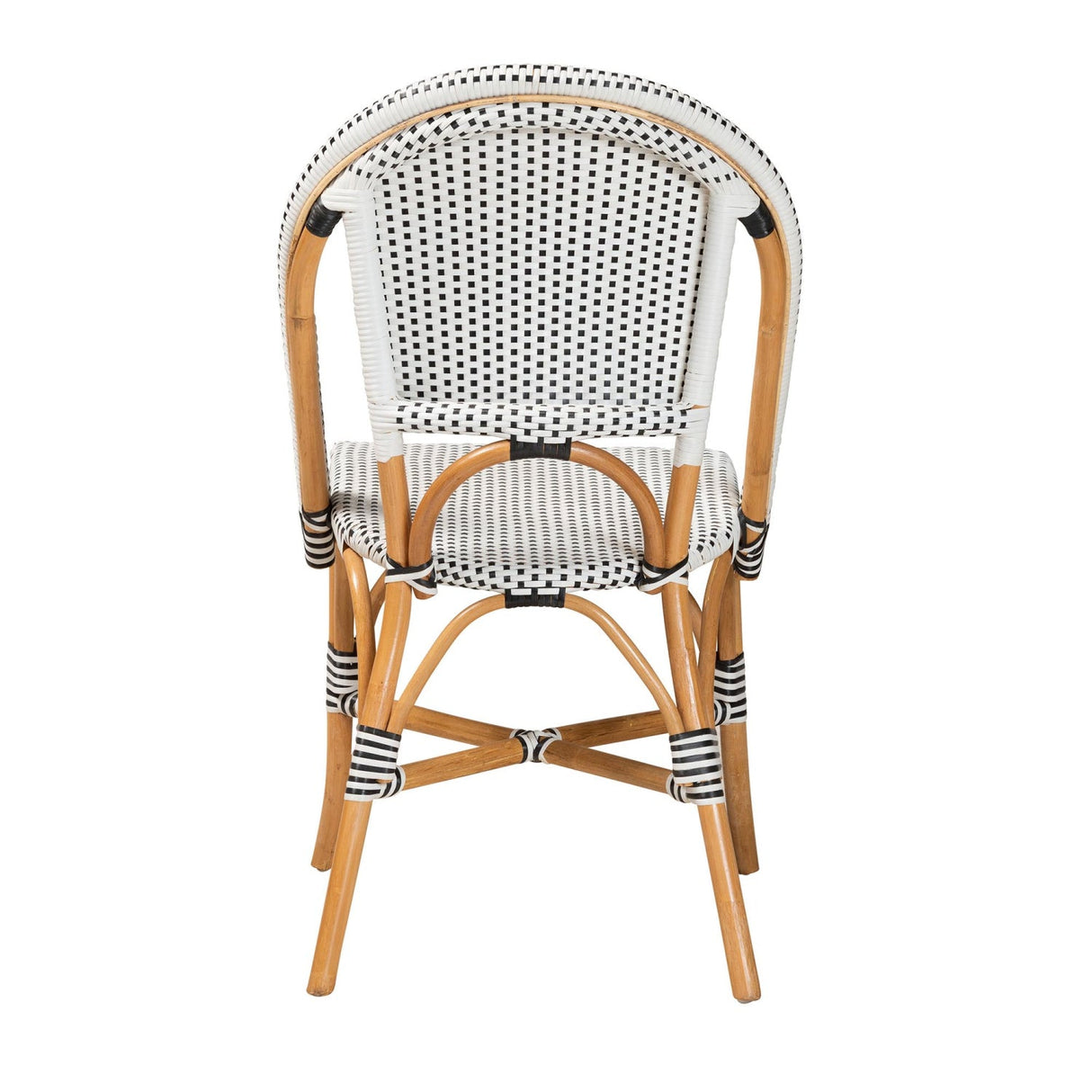   Contract furniture - White Weaving Indoor Outdoor Bistro Chair - www.oroatrade.com | Oroa.com
