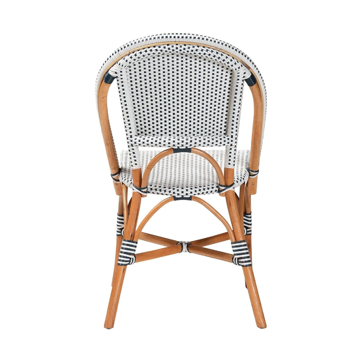   Contract furniture - Two Toned Weaving Indoor Outdoor Bistro Chair - www.oroatrade.com | Oroa.com