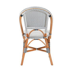   Contract furniture - Two Toned Weaving Indoor Outdoor Bistro Chair - www.oroatrade.com | Oroa.com