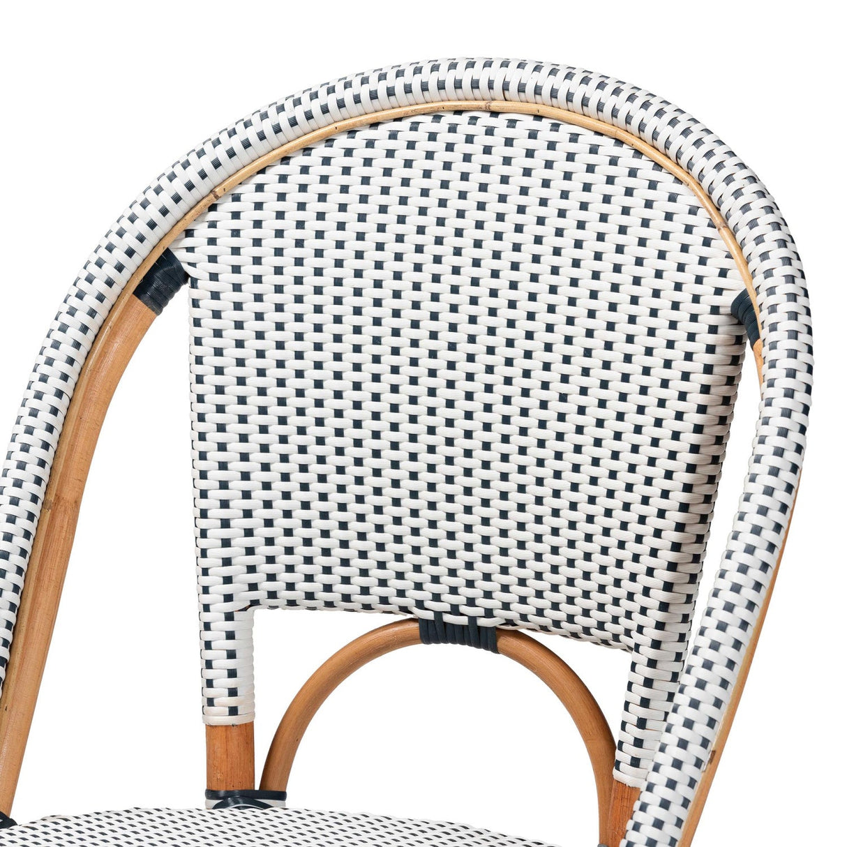   Contract furniture - Two Toned Weaving Indoor Outdoor Bistro Chair - www.oroatrade.com | Oroa.com