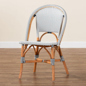   Contract furniture - Two Toned Weaving Indoor Outdoor Bistro Chair - www.oroatrade.com | Oroa.com