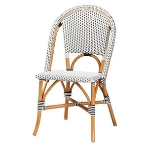   Contract furniture - White Weaving Indoor Outdoor Bistro Chair - www.oroatrade.com | Oroa.com