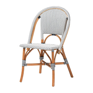   Contract furniture - Two Toned Weaving Indoor Outdoor Bistro Chair - www.oroatrade.com | Oroa.com