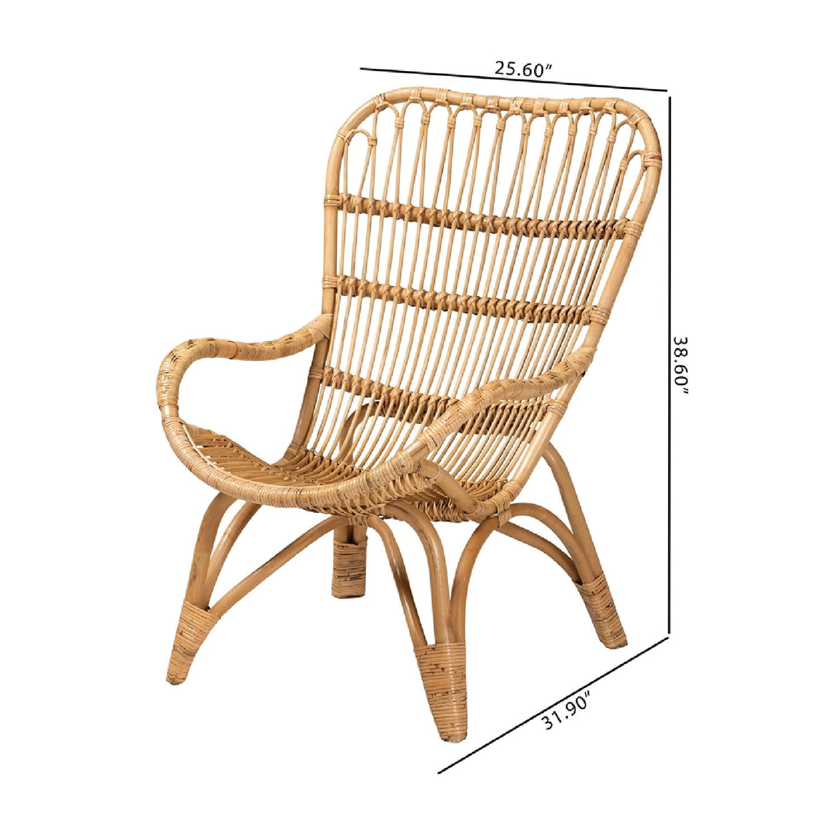   Modern European furniture - Rattan Modern Bohemian Lounge Chair - www.oroa.com | Oroa.com