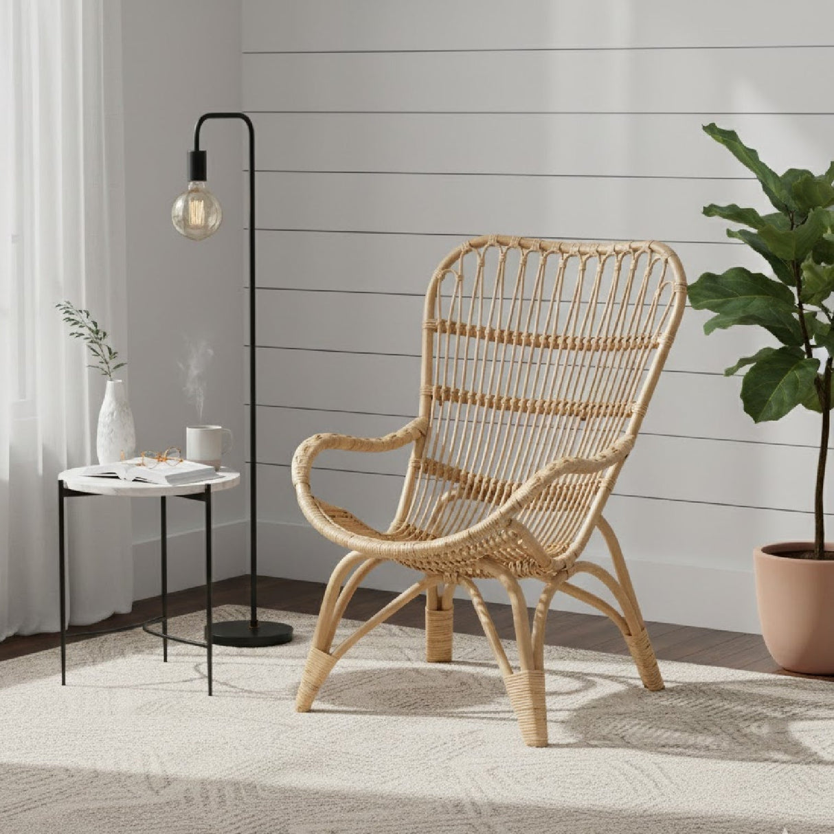   Modern European furniture - Rattan Modern Bohemian Lounge Chair - www.oroa.com | Oroa.com