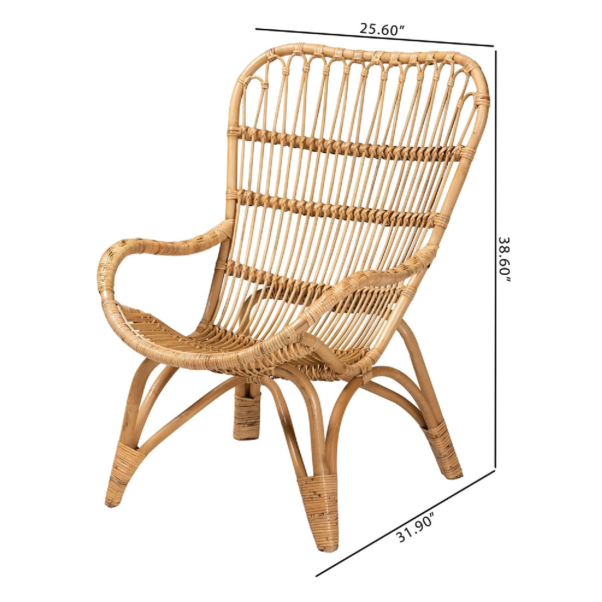   Modern European furniture - Rattan Modern Bohemian Lounge Chair - www.oroa.com | Oroa.com