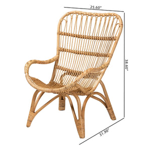   Modern European furniture - Rattan Modern Bohemian Lounge Chair - www.oroa.com | Oroa.com