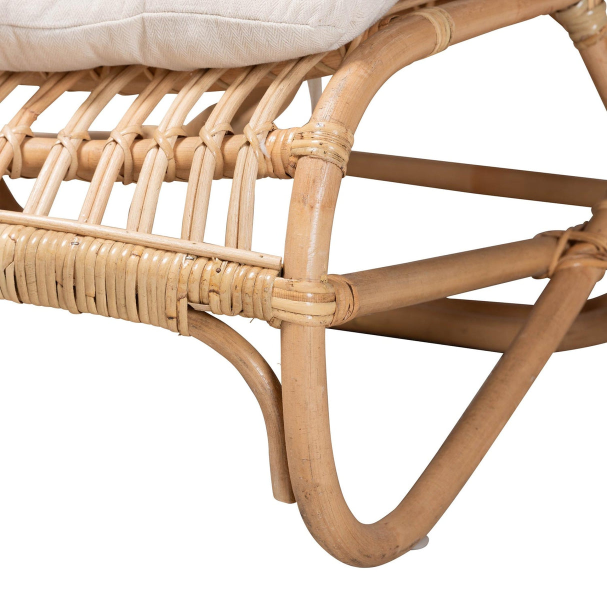   Modern European furniture - Brown Rattan Chaise Lounge - www.oroa.com | Oroa.com