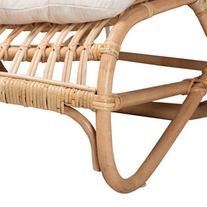  Modern European furniture - Brown Rattan Chaise Lounge - www.oroa.com | Oroa.com