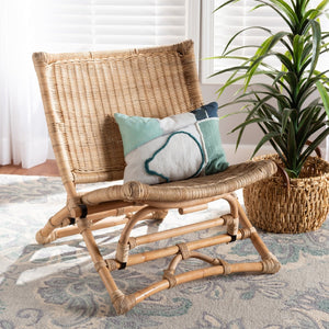   Modern European furniture - Natural Rattan Foldable Lounge Chair - www.oroa.com | Oroa.com