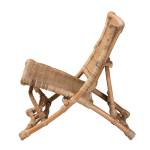   Modern European furniture - Natural Rattan Foldable Lounge Chair - www.oroa.com | Oroa.com
