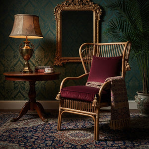  Modern European furniture - Rattan Rods Antique Lounge Chair - www.oroa.com | Oroa.com